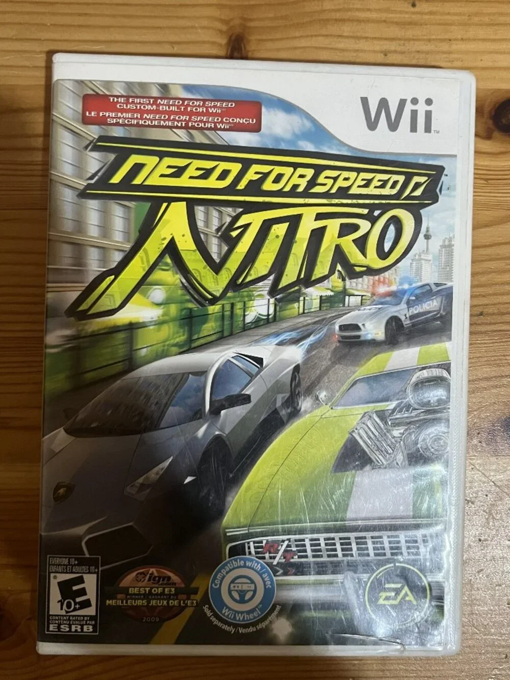 Need for Speed: Nitro Nintendo Wii Used Good Condition $15